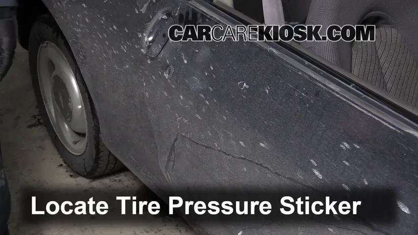 1994 Ford Probe 2.0L 4 Cyl. Tires & Wheels Check Tire Pressure